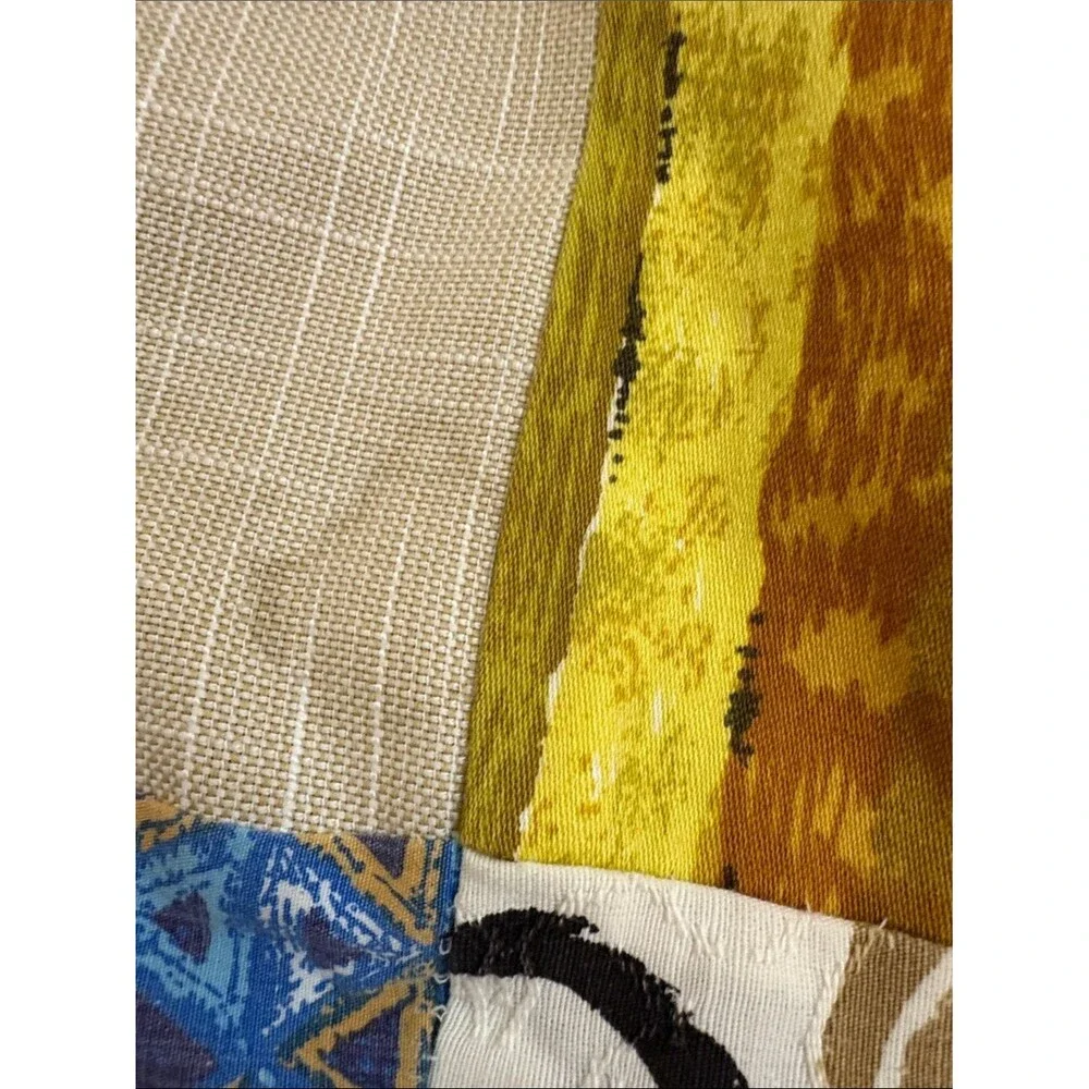 Handmade Vintage Patchwork Cotton Quilt